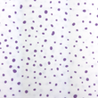 [S1801R-1175] [S1801R] Jersey Imprimé Points Snoozy Fabrics (Violet)