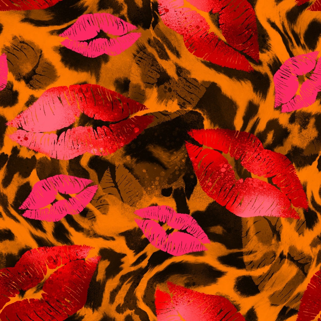 [S1832L] Jersey Impression Numérique Animals Freaks