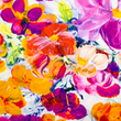[S1899L-3095] [S1899L] Lycra Viscosa Pesante Stampa Digitale Pittura ad Olio (Fiore Selvaggio)