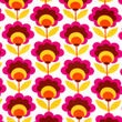 [S1905L-3225] [S1905L] Lycra Viscosa Pesante Stampa Digitale Retrò (Fiore)