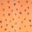 [S2003L-1118] [S2003L] Jersey Printed Cute Hearts (Peach)