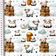 [S2259L-3682] [S2259L] Jersey Digital Printed Farm Love (Design B)